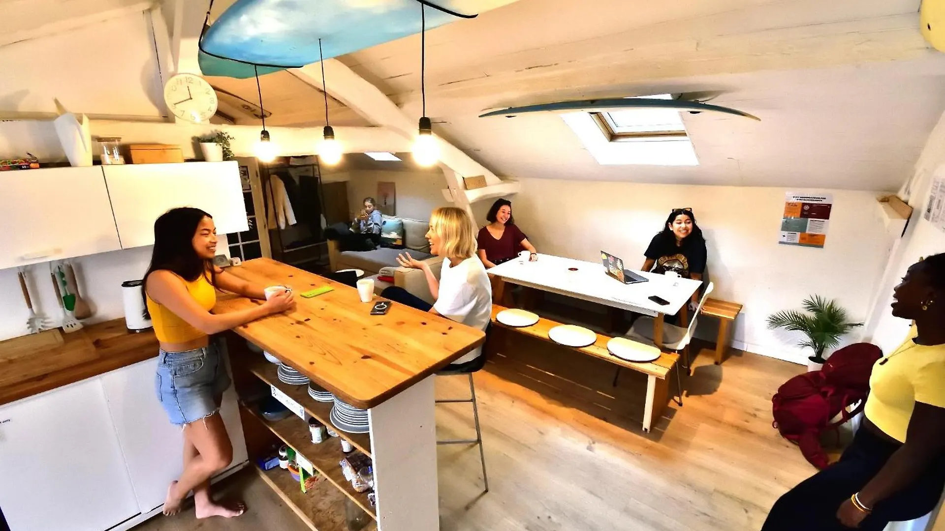 Nocleg ze śniadaniem Surf Hostel Biarritz Francja